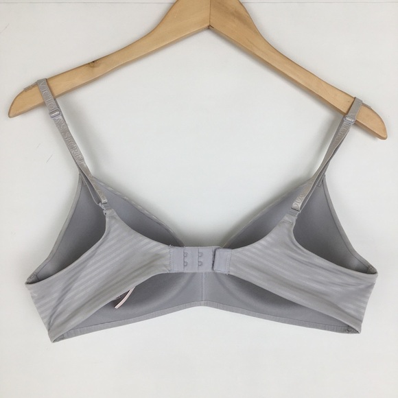Victoria’s Secret Lightly Lined Wireless T-Shirt Bra Women’s 34C Silver Strip - Picture 7 of 12